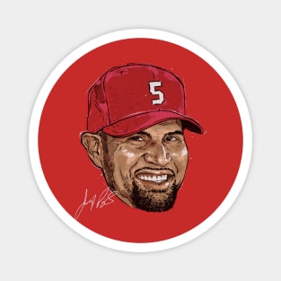 Albert Pujols St. Louis Portrait Magnet